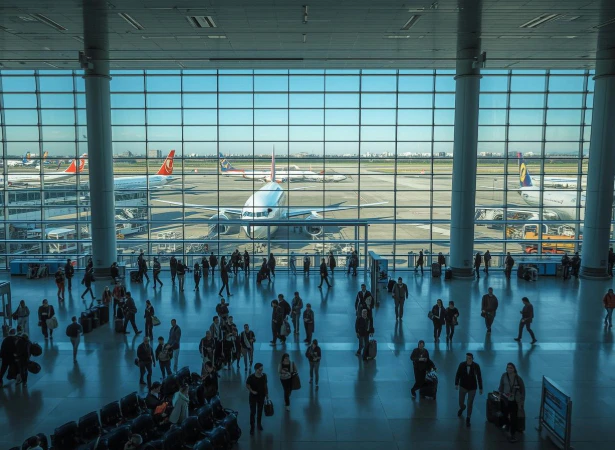 空港からお越しの方