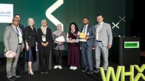 Award Ceremony at WHX Labs Dubai