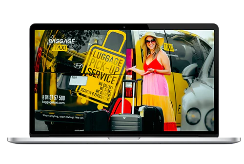 Luggage pickup service